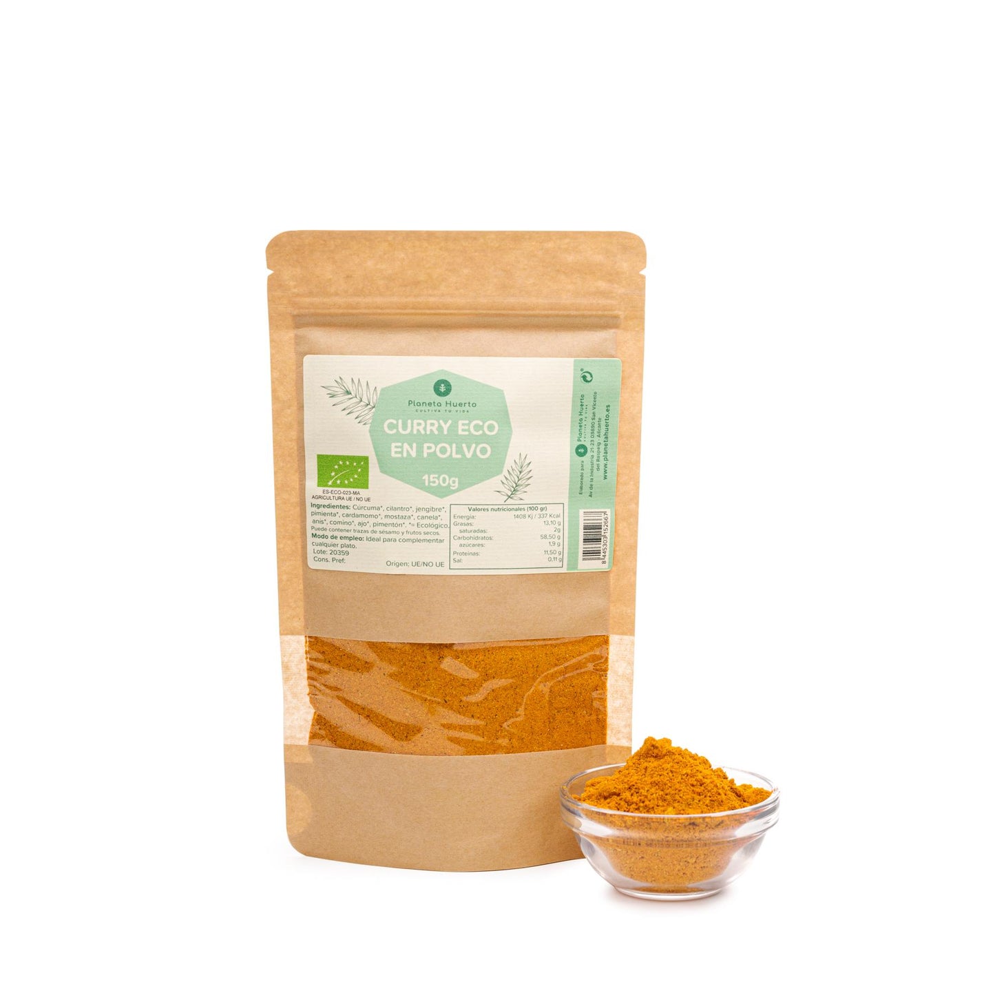 Curry en polvo ECO Planeta Huerto