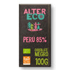 Chocolate negro Perú 85% Bio Altereco 100gr