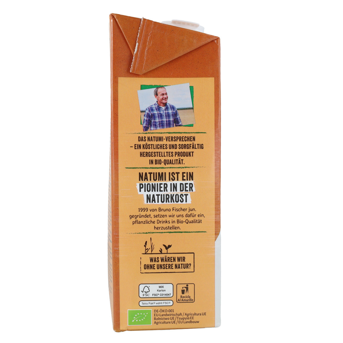 Pack 12 uds Bebida Avena Zero BIO Natumi 1 L