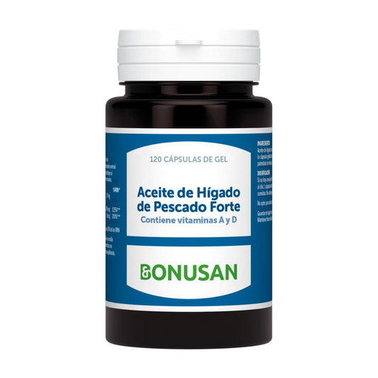 Aceite de Hígado de Pescado Forte Bonusan 120 perlas