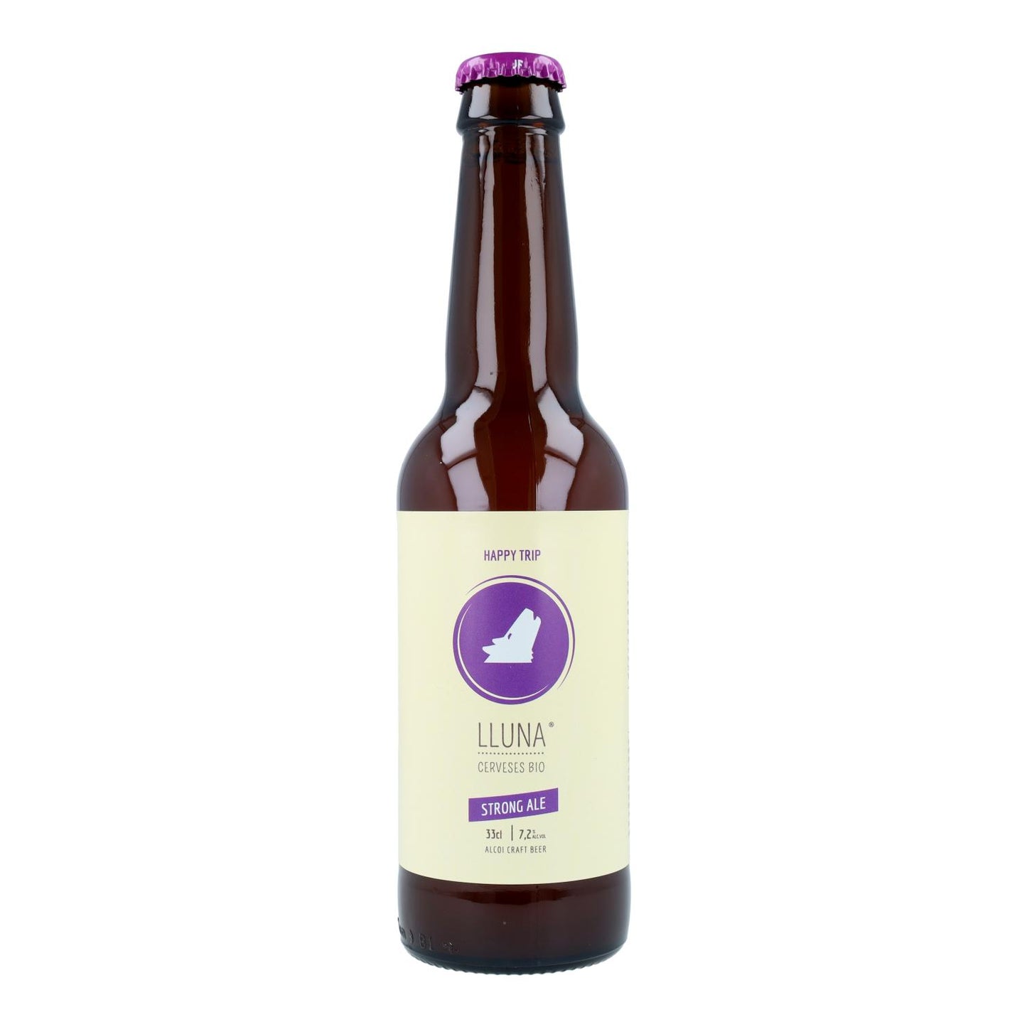 Cerveza Lluna Happy Trip sin gluten Cerveses Lluna 33cl