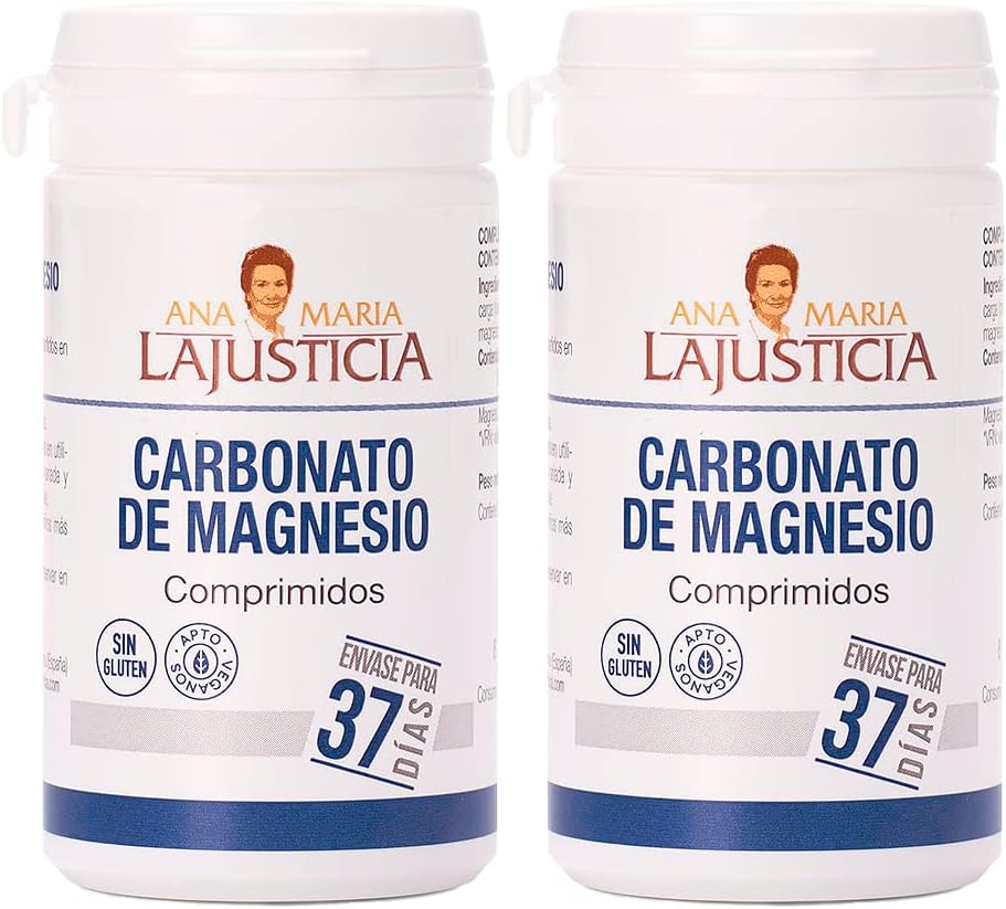 Pack 2X Carbonato de magnesio Ana Maria LaJusticia, 75 comprimidos