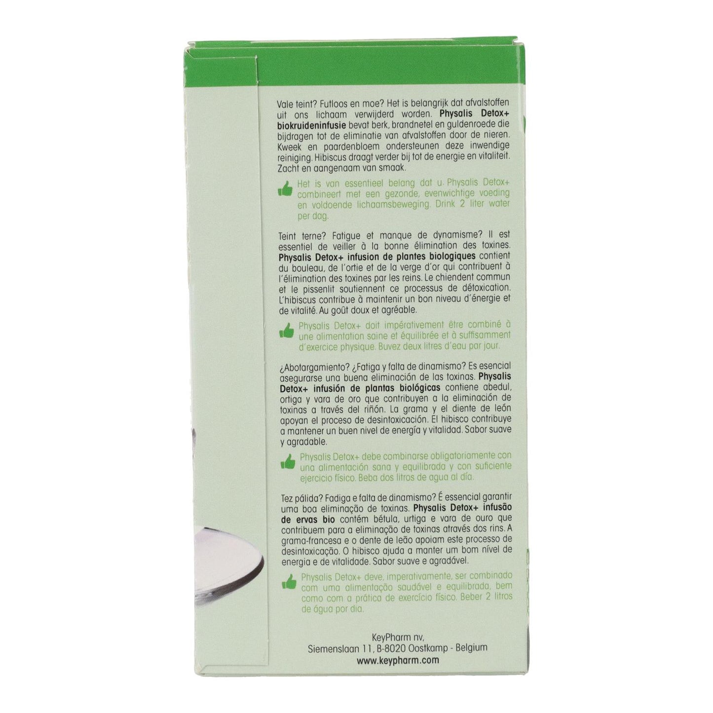 Infusión Detox+ Physalis 20 bolsitas