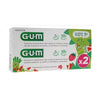 Kids duo pack gel dent sabor fresa Gum 2x50ml