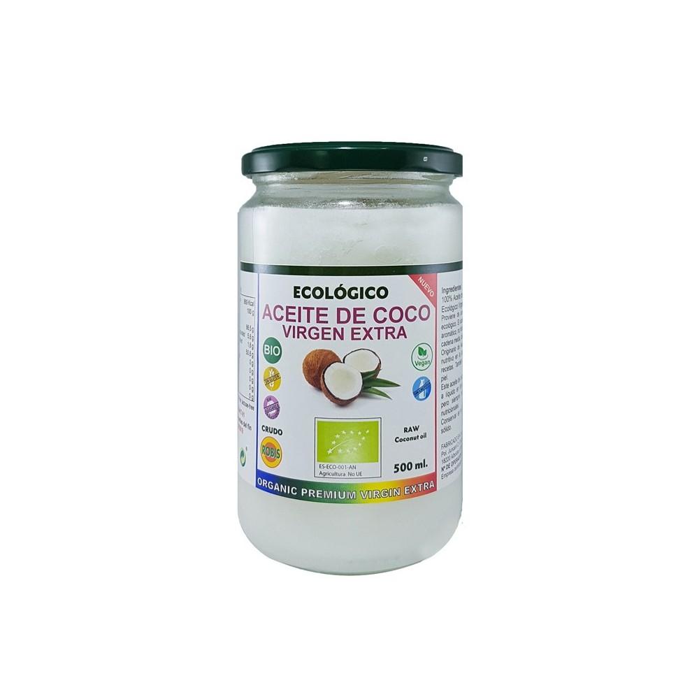 Aceite De Coco Prensado En Frio 500 ml Robis