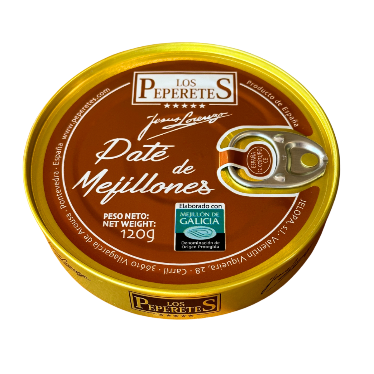 Pate de Mejillones Los Peperetes 120 g
