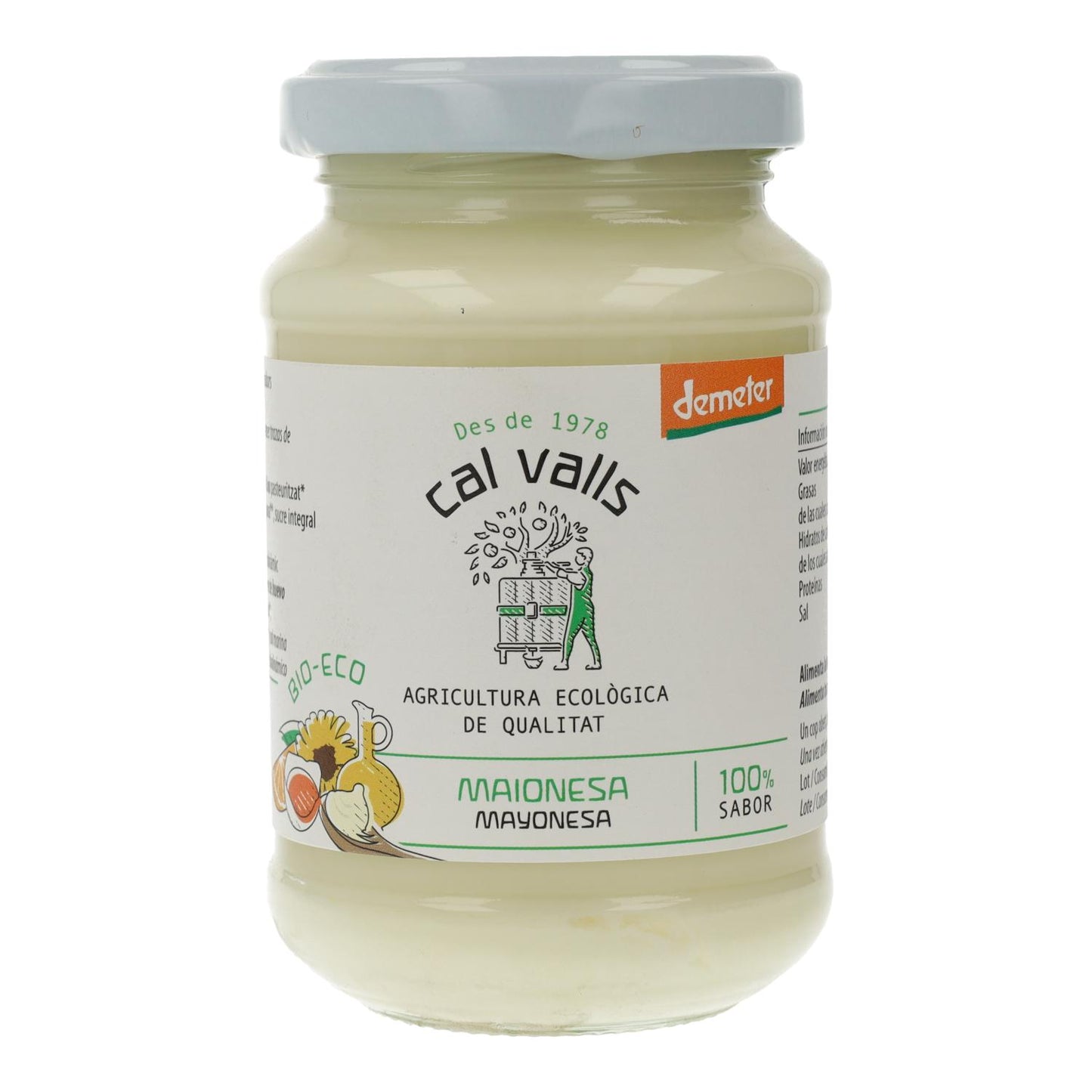 Mayonesa ECO Cal Valls 190 g