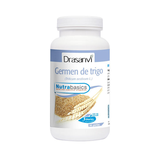 Germen de Trigo 500 mg Nutrabasicos Drasanvi 90 perlas