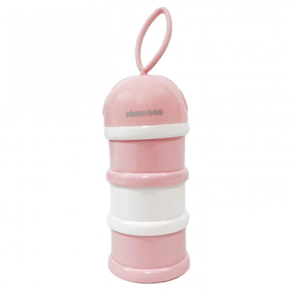 Dosificador de leche en polvo 3 niveles Rosa Kikka boo