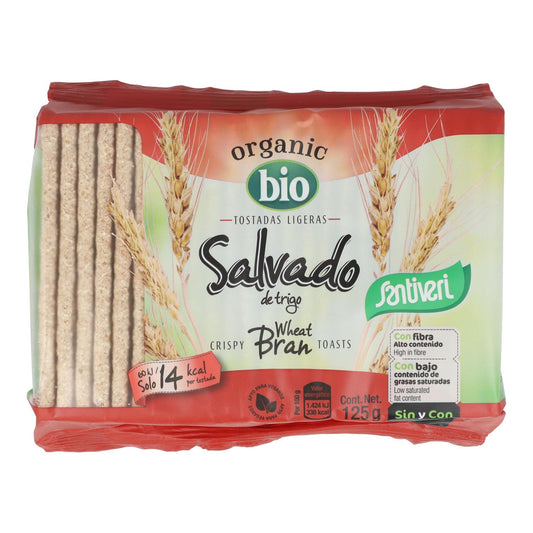 Tostadas Ligeras  Con Salvado 125Gr Santiveri
