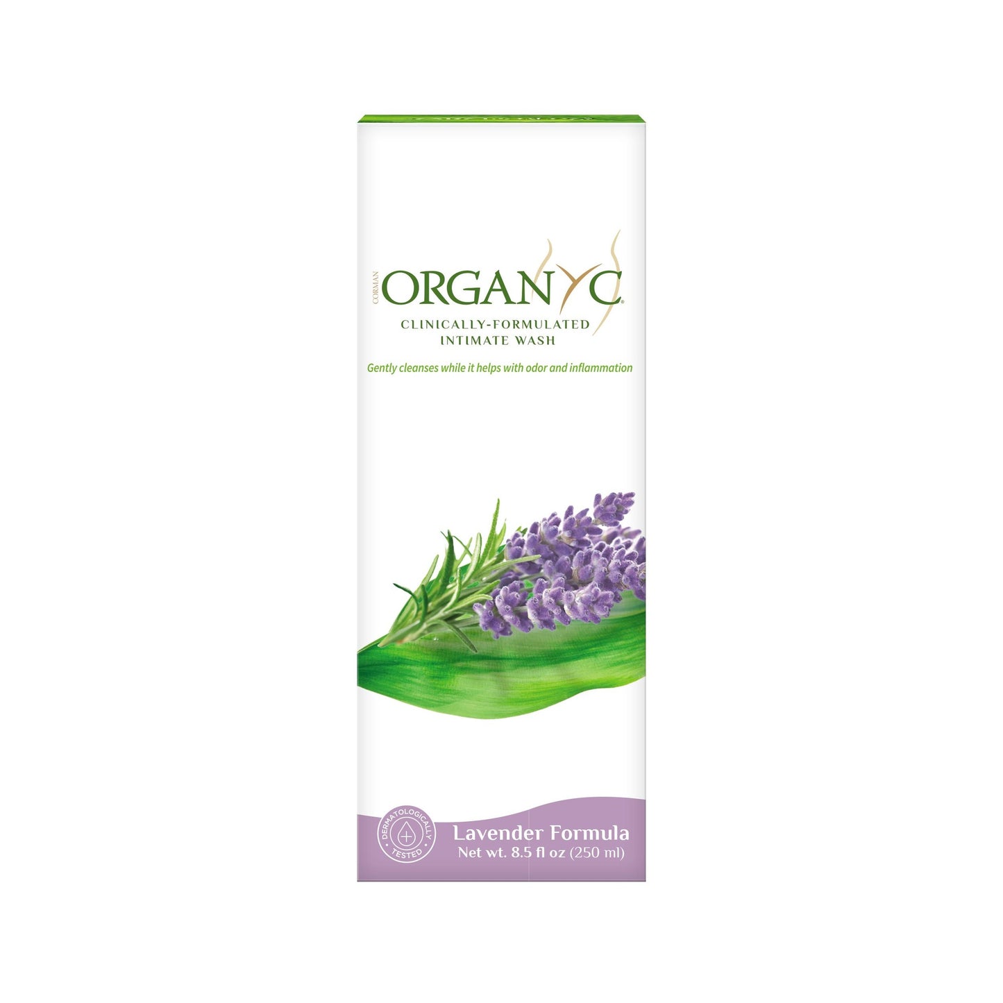 Jabón Gel higiene íntima Lavanda Bio Organyc 250ml