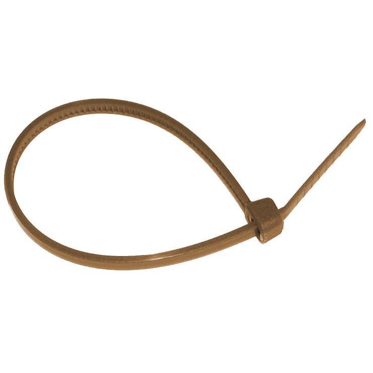 Bridas de sujeción marrón Biotop