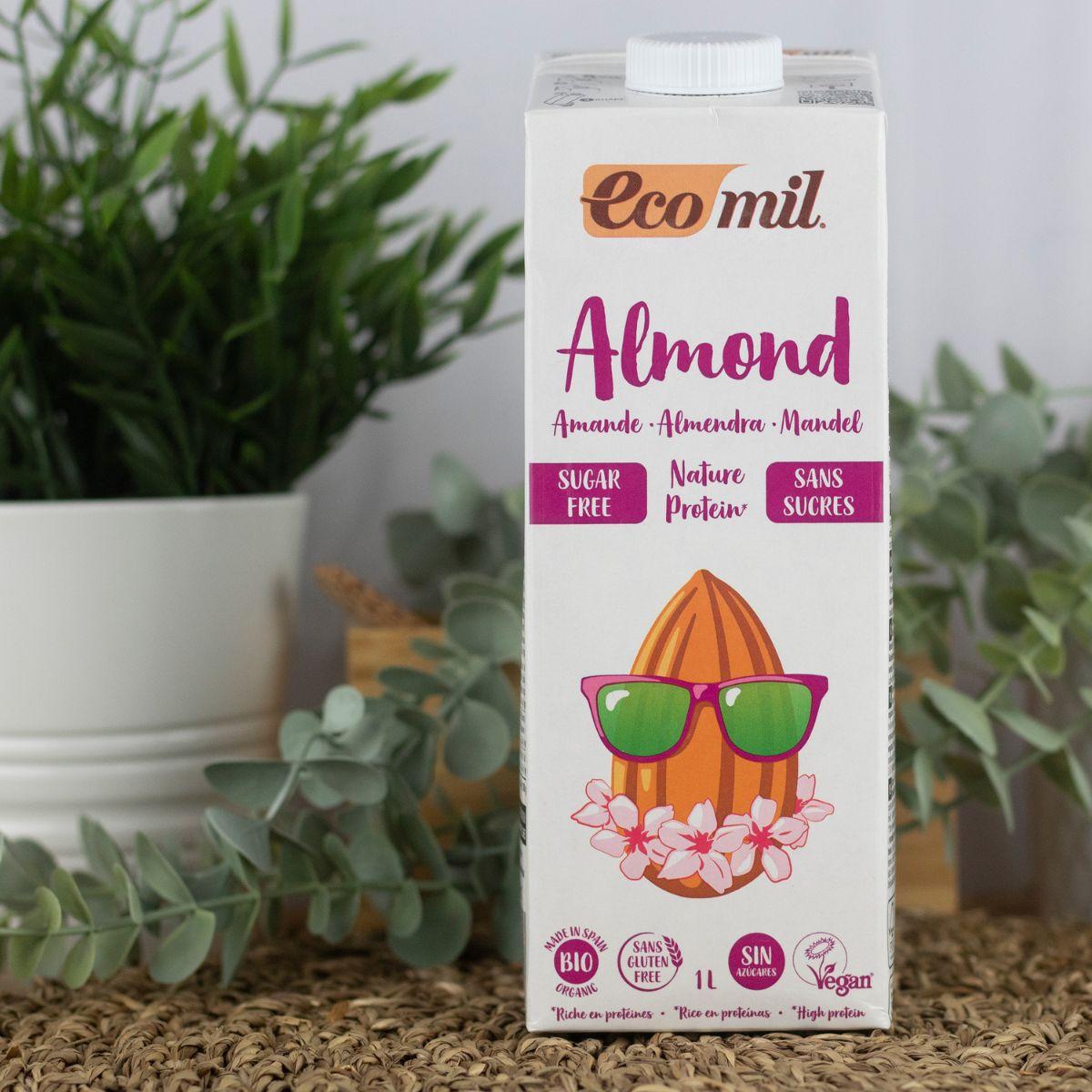 Bebida Vegetal Almendra Bio EcoMil 1 L