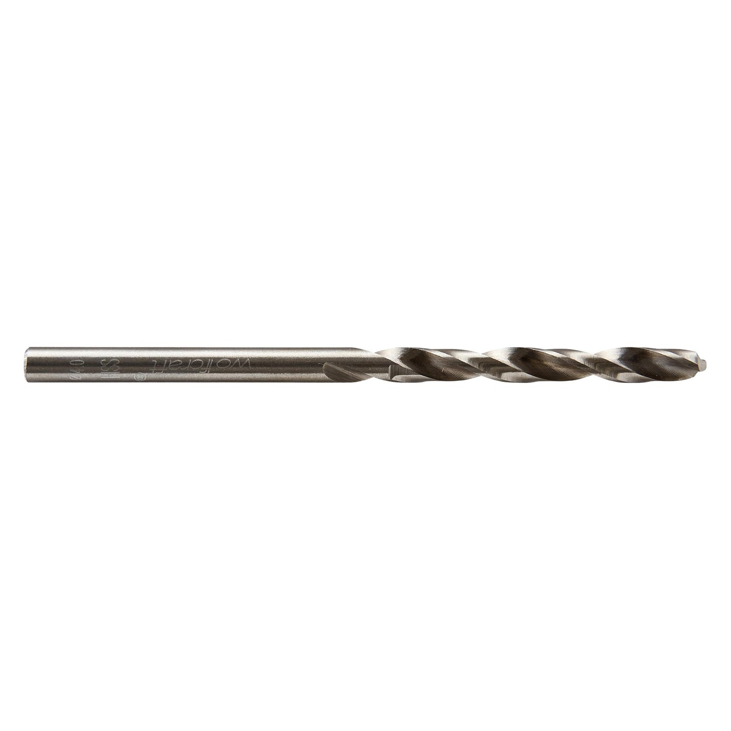 Brocas espirales HSS rectificadas con vástago redondo para metal Wolfcraft