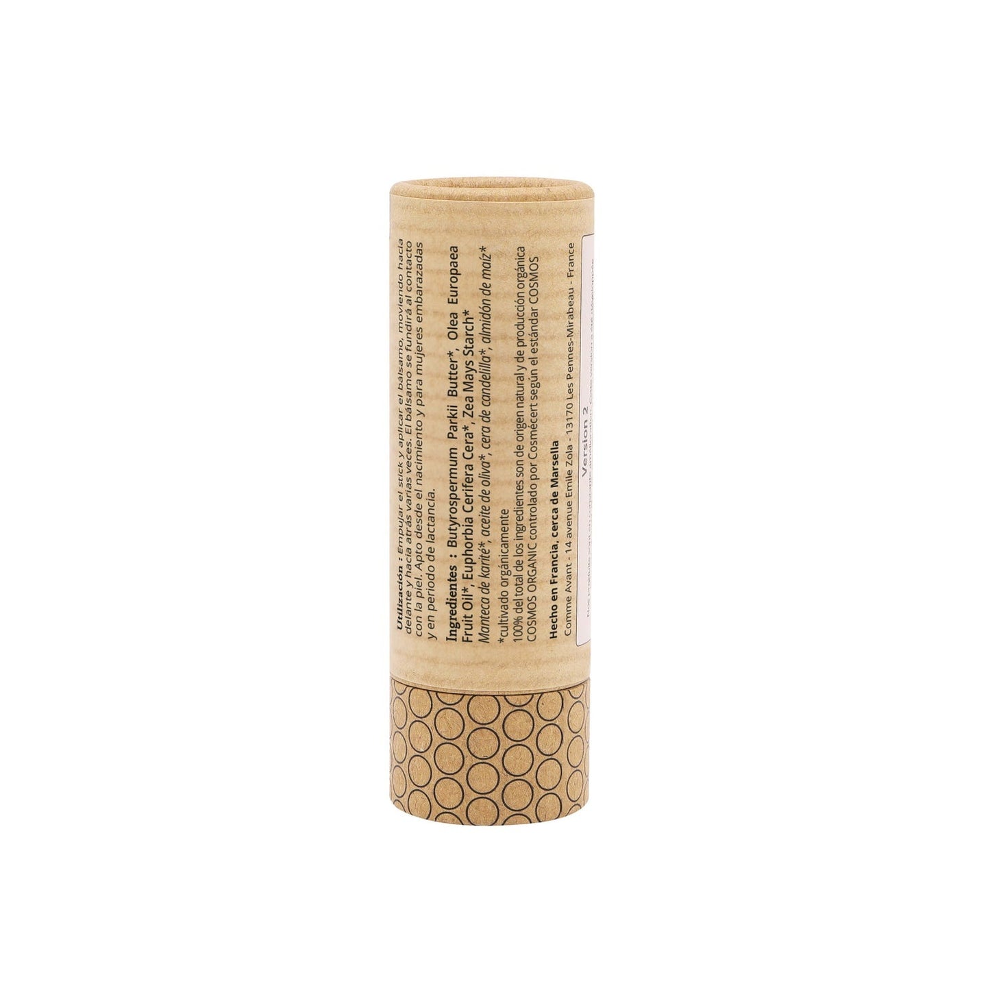 Bálsamo labial con manteca de karité Menta Comme Avant 15 g