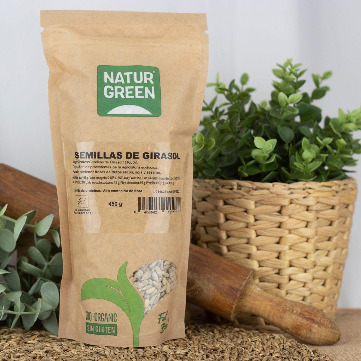 Semillas de Girasol Bio Naturgreen 225 g