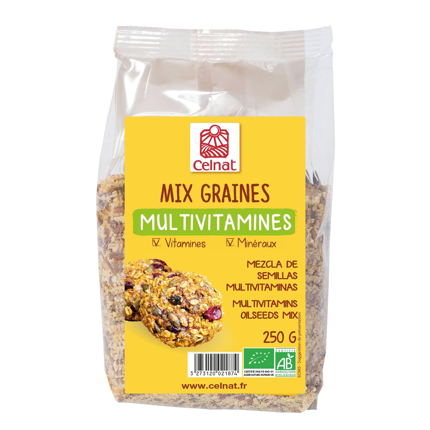 Mix Granos Multivitaminas BIO Celnat 250g