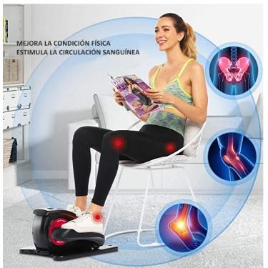 ECO-DE Mini Bicicleta Elíptica eléctrica Pedaleador con Asistencia ECO-804