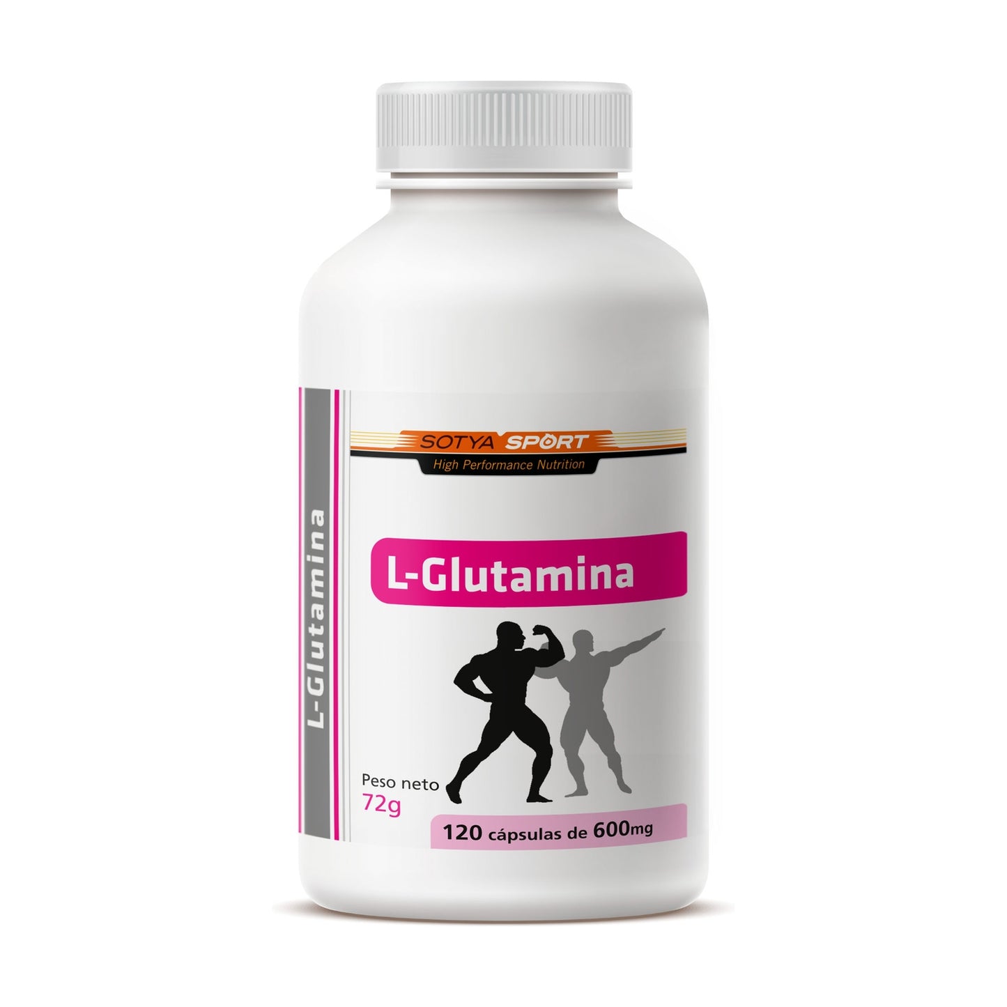 L- Glutamina Sotya 120 Capsulas 600 mg