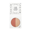 Colorete Duo 02 Costa Dorada, Acabado Suave y Luminoso Con Crema de Karité BIO, NaturaBio Cosmetics, 2x4g