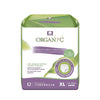 Pañales de Algodón para la Incontinencia Talla XL (113-163 cms) Organyc 12 Uds