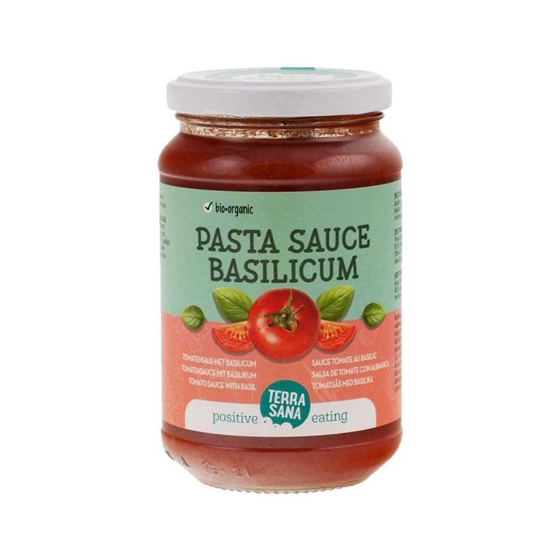 Salsa de tomate con albahaca Terrasana 340 g