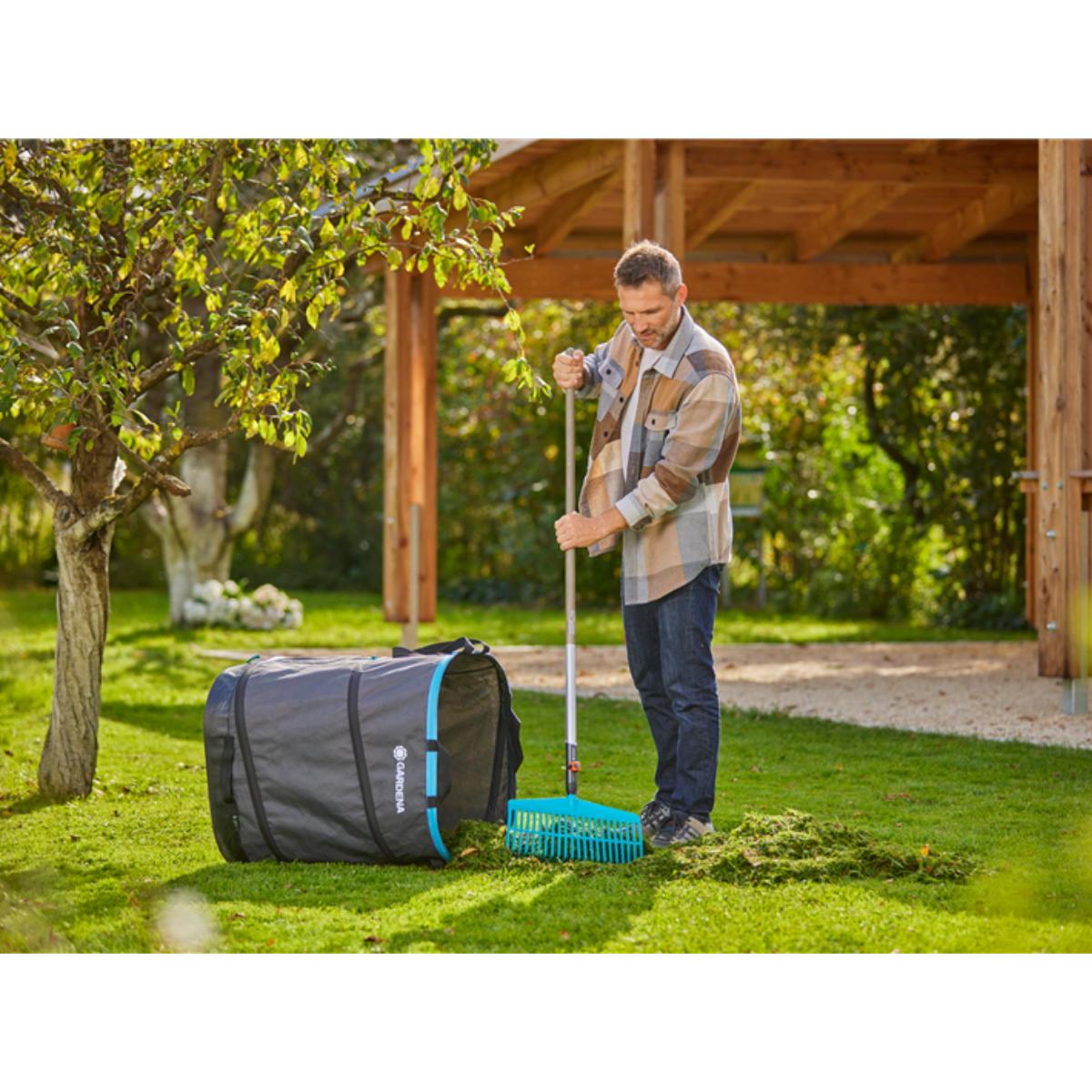 Bolsa de basura de jardín rectangular Gardena