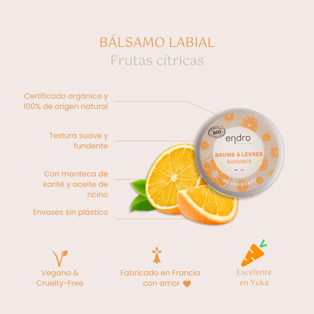 Bálsamo labial nutritivo Endro-15 ml