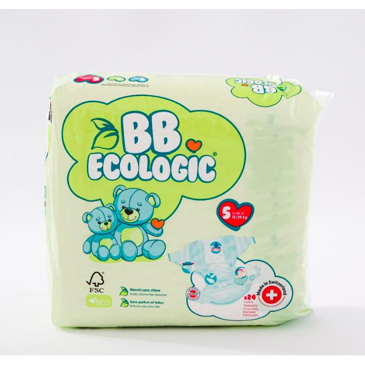 Pañales ecológicos BBECOLOGIC Talla 5 Junior 24 uds
