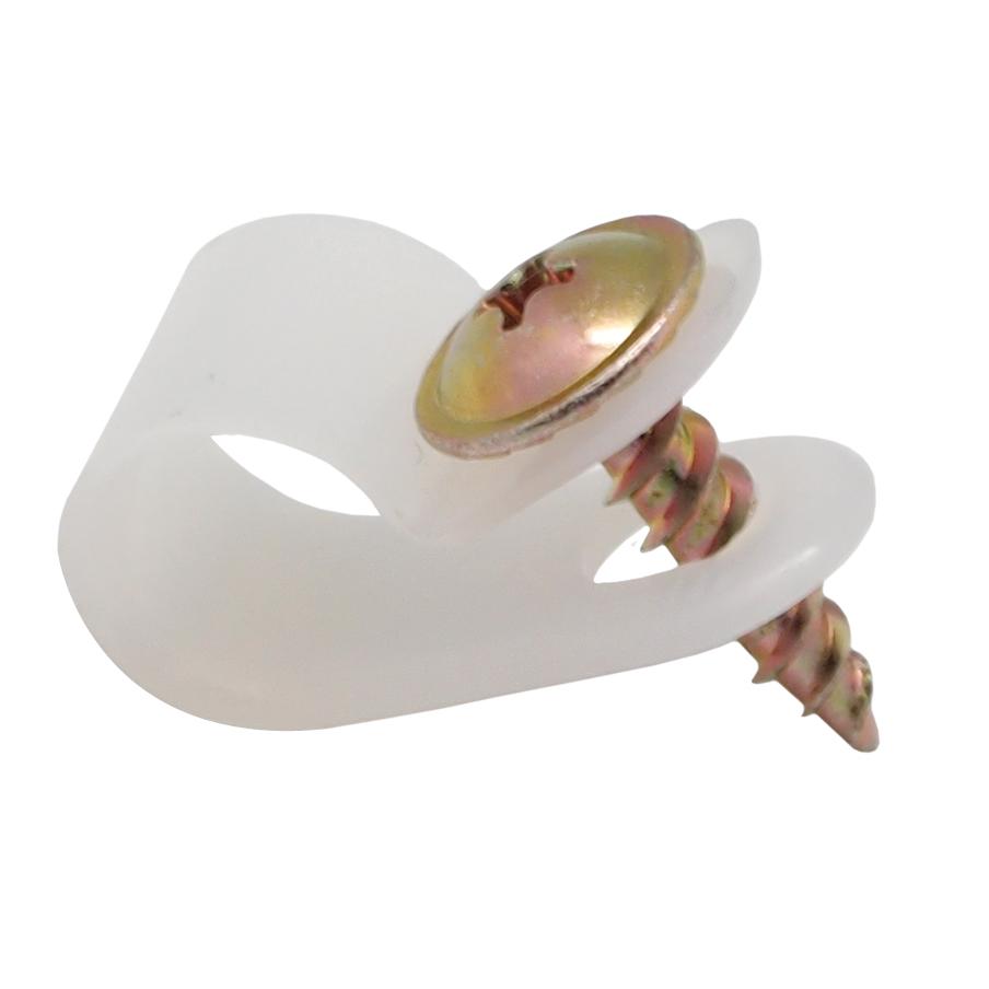 Abrazadera de Plástico con Tornillo Sujeción 25 ud.