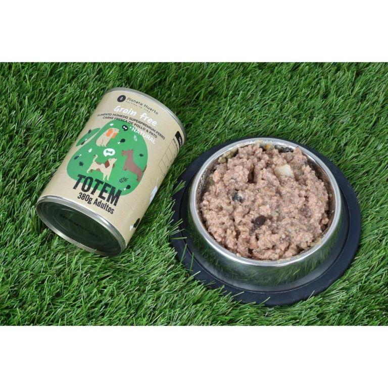 Pack 6 x Comida Húmeda Grain Free Superpremium para perro Pollo y Pato 380 g Planeta Huerto