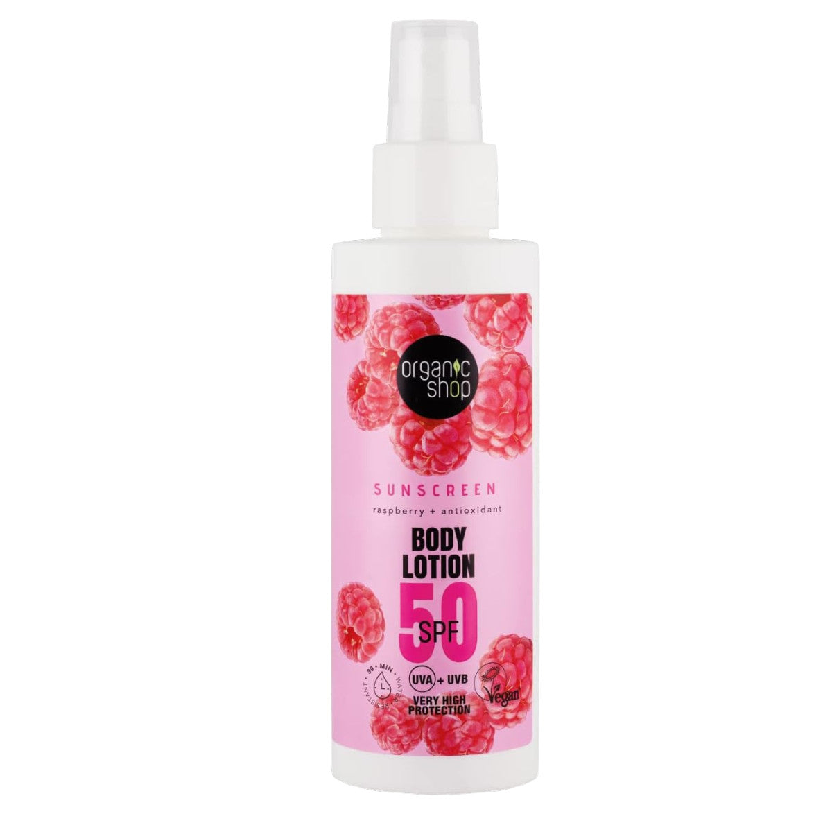 Pack Ahorro Crema Facial & Loción Corporal SPF50 Organic Shop 100 + 100 ml