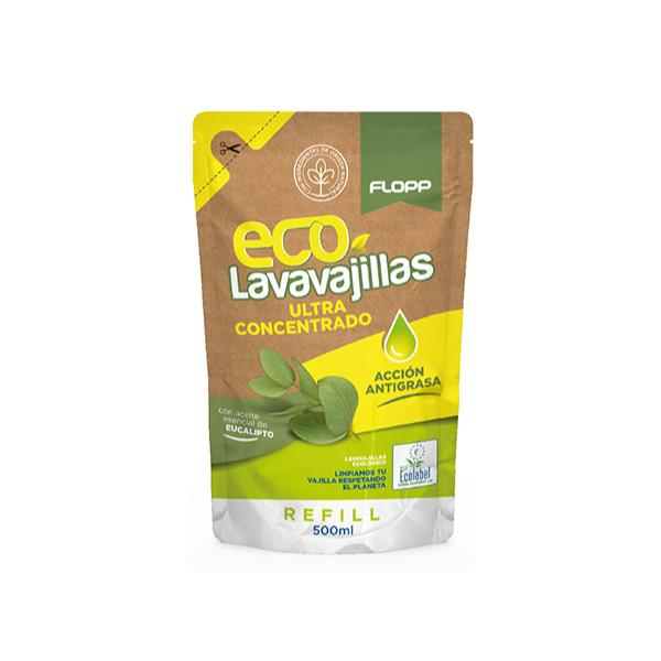Lavavajillas ECO ultra concentrado refill Flopp 500ml