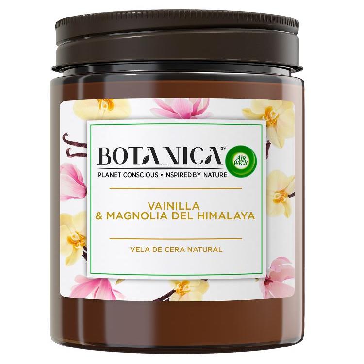 Vela Aromática Vainilla y Magnolia Botanica
