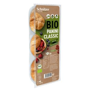 Panecillos panini clásico sin gluten Schnitzer 188 g