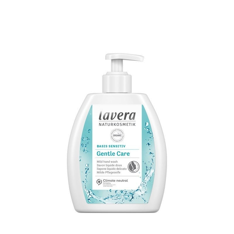 Jabón manos basis sensitiv aloe vera & manzanilla Lavera 250ml