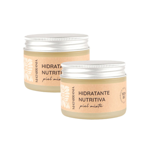 Pack 2x Hidratante Piel Mixta Bio Matarrania 30 ml