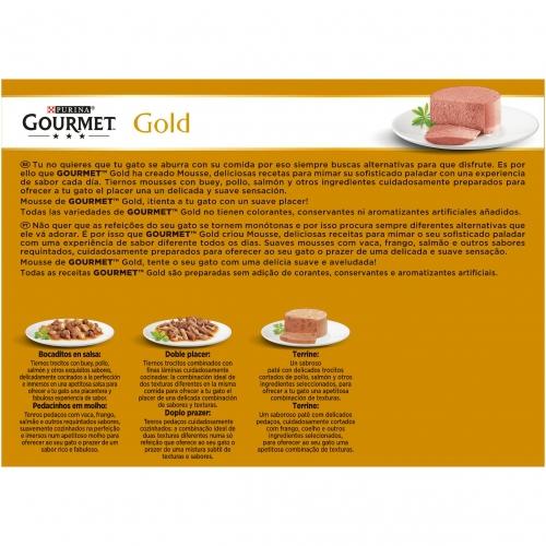 GOURMET GOLD Mousse Pack surtido (24 x 85 g)