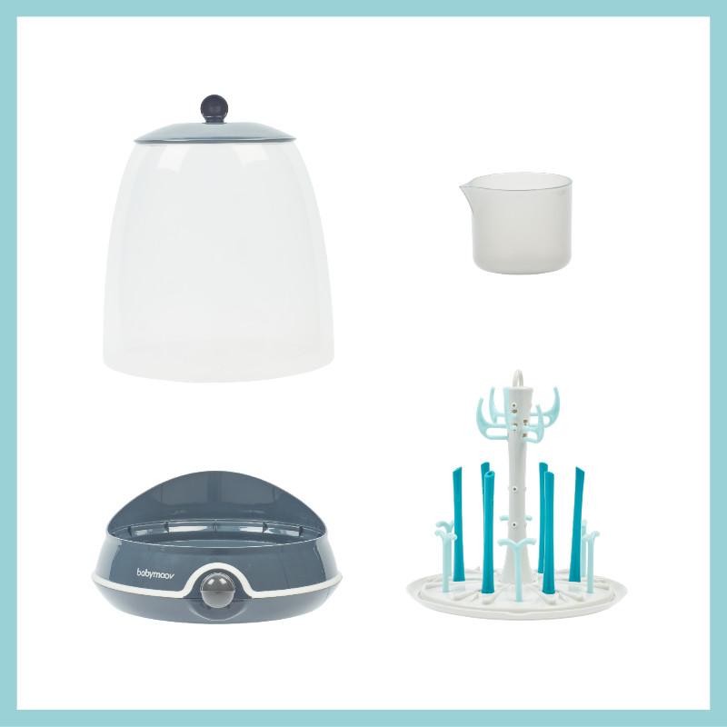 Turbo Steam(+) Esterilizador 2 en 1 Babymoov