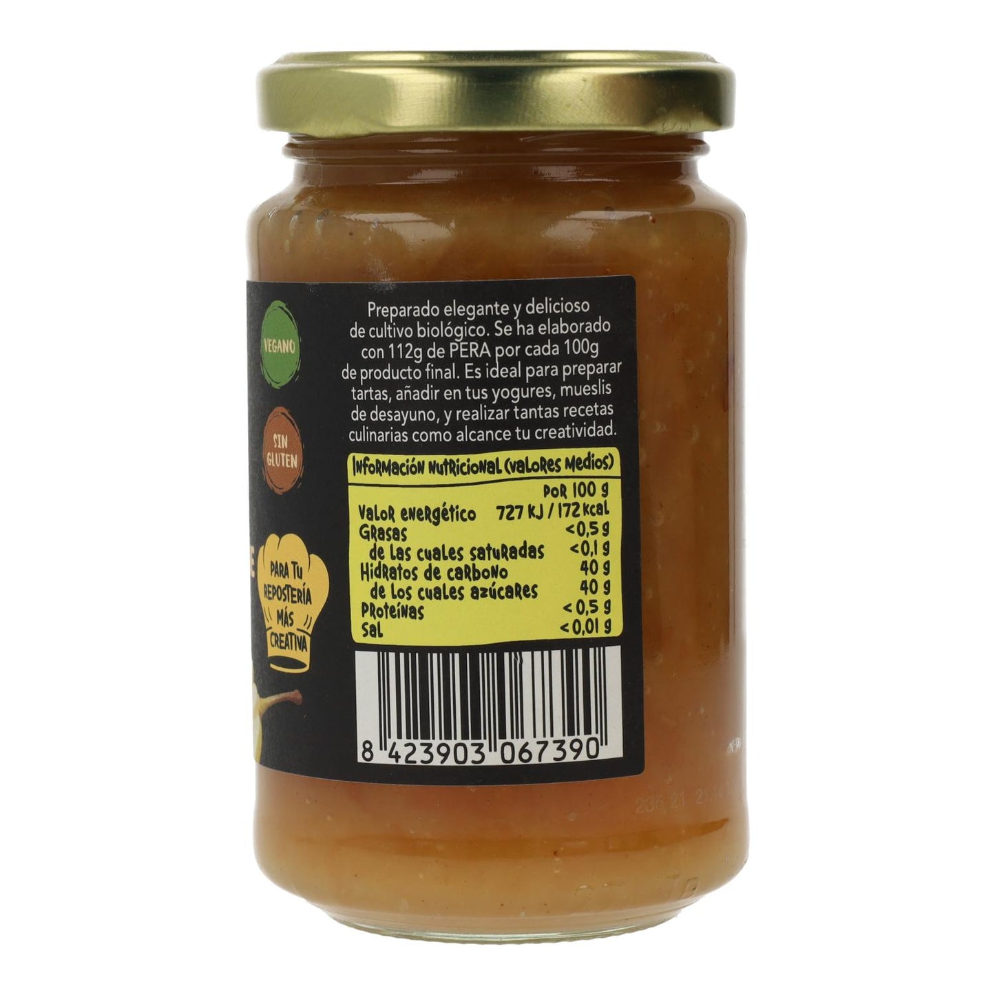 Preparado de Pera y Limón BIO Biocop 265g