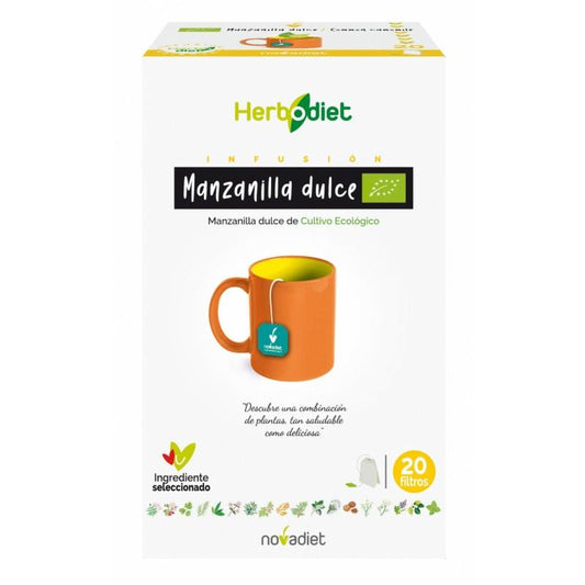 Manzanilla dulce Ecodiet, Novadiet 20 bolsitas