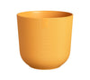 Elho Jazz Round Macetero Amarillo Ámbar 14cm