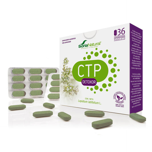 CTP Detoxor Soria Natural, 36 comprimidos