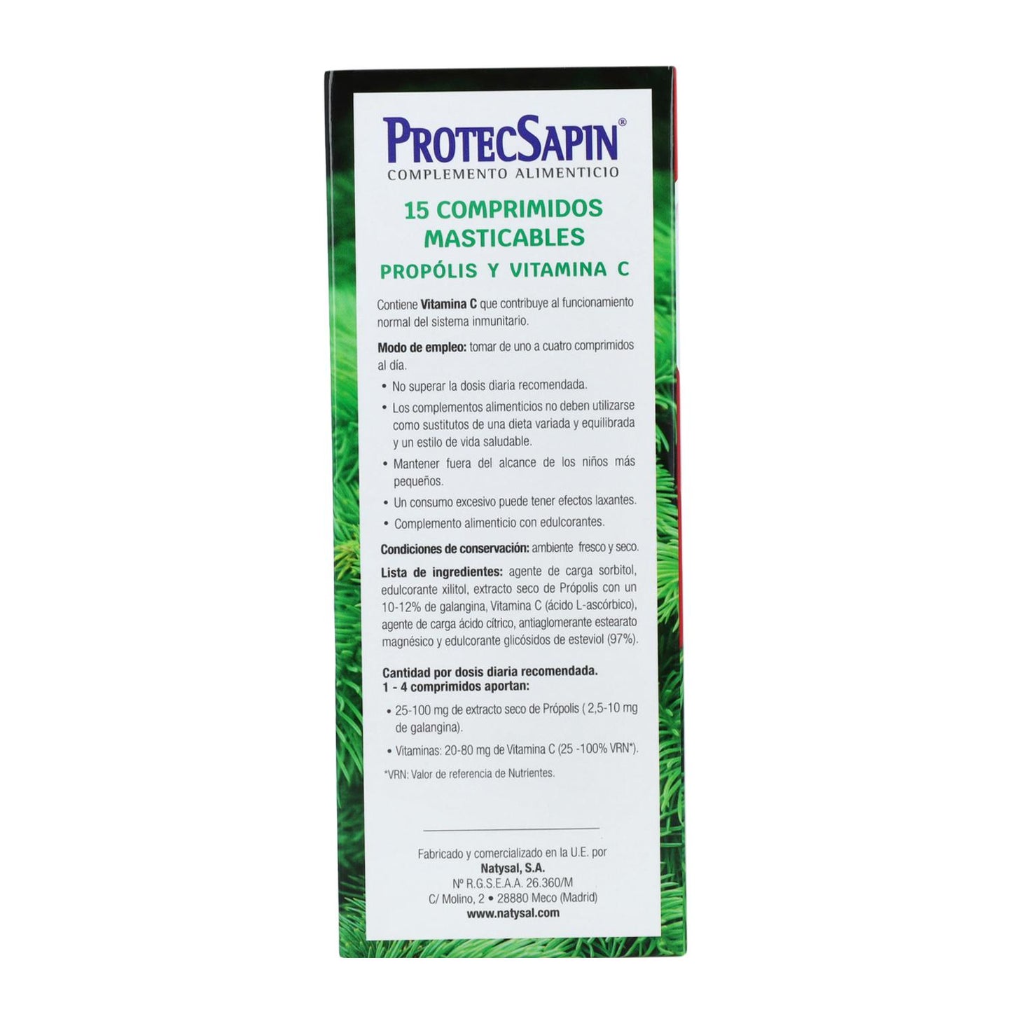 PACK Protecsapin Jarabe Natysal 250 ml