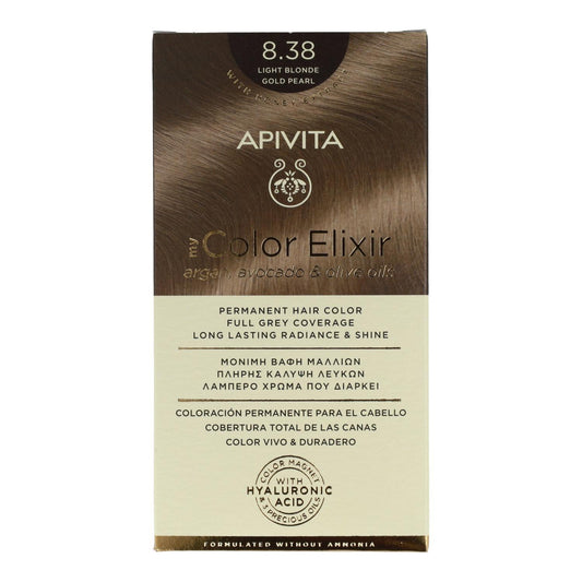 Tinte My Color Elixir N8.38 Apivita