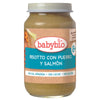 Potito de risotto con puerros y salmón Babybio 200 g