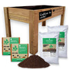 Kit Mesa de cultivo + Sustrato Planeta Huerto