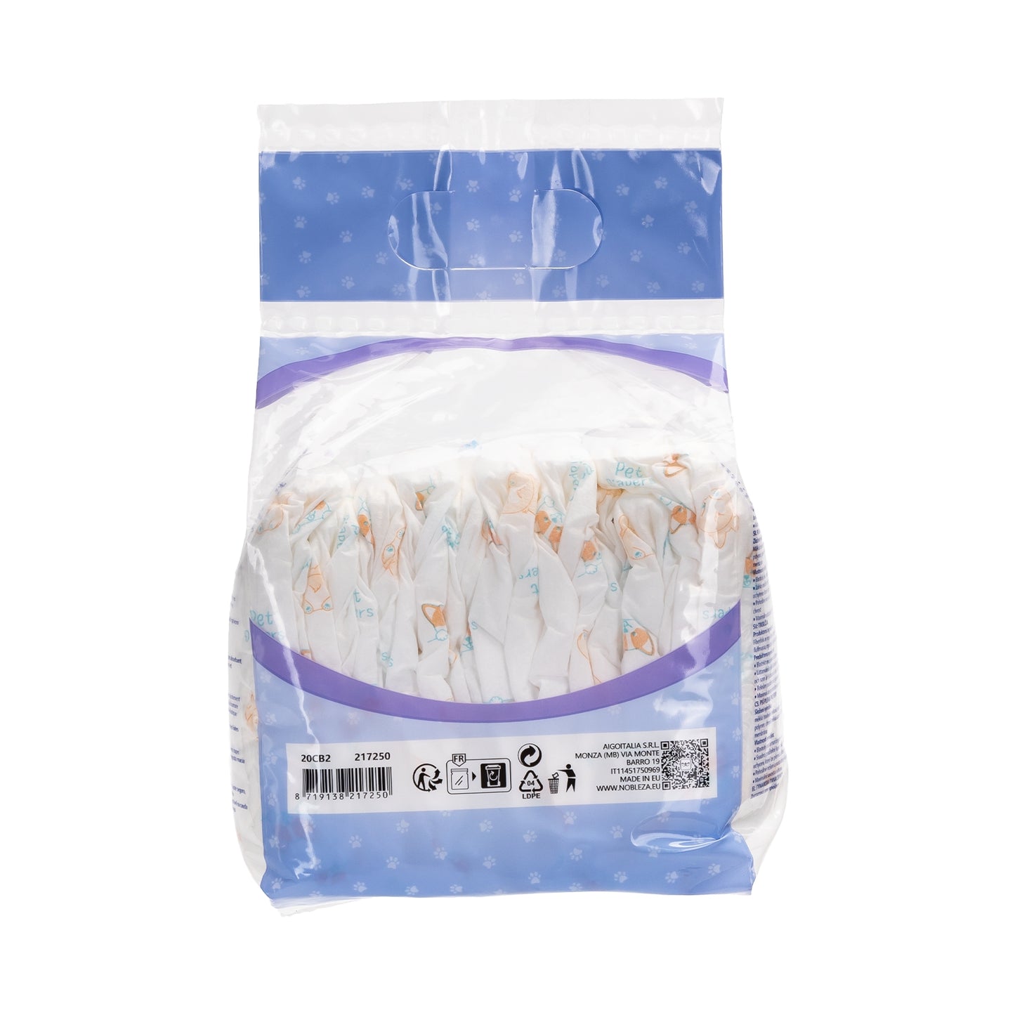 Pañales para perro hembra S 10 uds. Nobleza