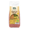 Risoni de lenteja roja sin gluten bio Sol Natural 250 g
