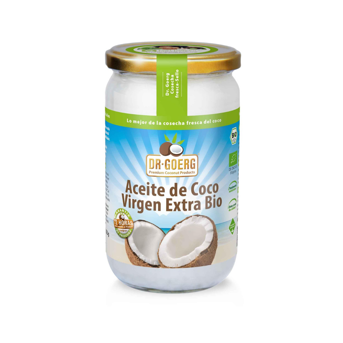 Aceite de coco alimenticio BIO Dr. Goerg 1 L